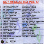 HOT REGGAE MIX VOL.13